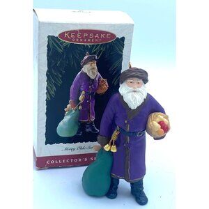 Keepsake Ornament Merry Olde Santa Collector's Series 1995